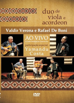 DVD Duo de Viola e Acordeon - Valdir Verona e Rafael De Boni