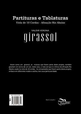 Girassol - e-book de Partituras e Tablaturas + CD digital (envio imediato)